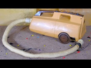 Vintage GE Vacuum Destruction With Motor Burn Out