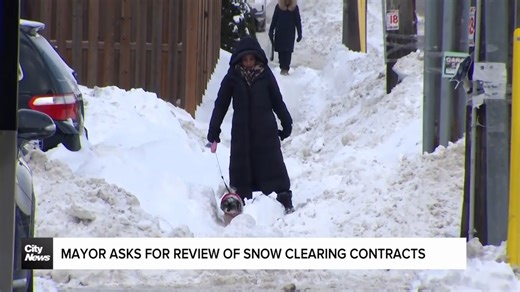 Mayor Olivia Chow asks for review of Toronto's snow clearing contracts