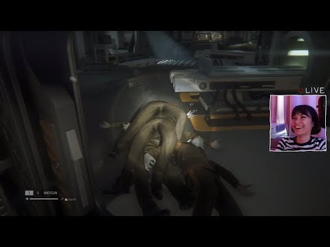 (LIVE) robots positively busting | alien isolation (ep. 5)