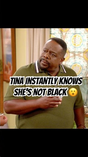 Tina Instantly Knows She’s Not Black 😮 #foryou #funny #tvshow #series #comedy #shorts
