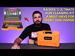 Raiseek's Ultimate Gun Cleaning Kit A Must Have for Every Gun Owner!