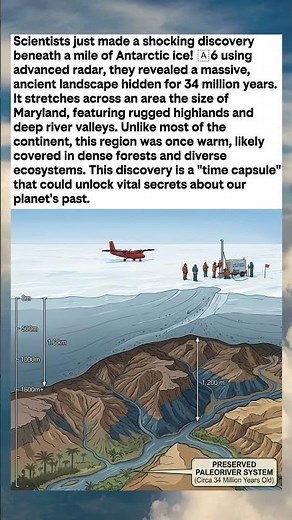 34 Million-Year-Old Secret Hidde Under Antarctica!