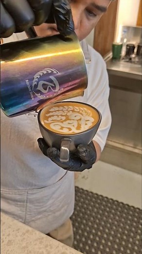 How To Make Barista Coffee At Home #latteart #barista #shorts #trending #viral #coffee