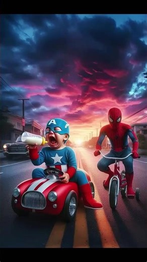 evolution of captain america shorts #captainamerica #avengers #shorts #spiderman