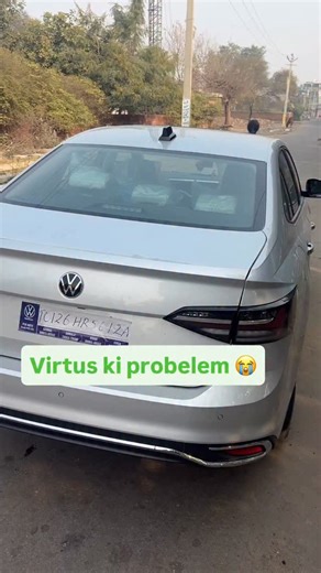 gareebcarwala on Instagram: "Virtus ki badi probelem 😭 #cars #instagram #car #virtus #volkswagen {probelem dikkt car german engine }"