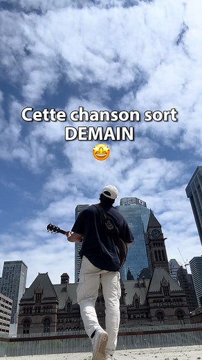 Êtes-vous prêt!? 🤩⏳ #nouvelle #chanson #chanteur #musique #ete #fyp #roadtrip #quebec #folk #spotify