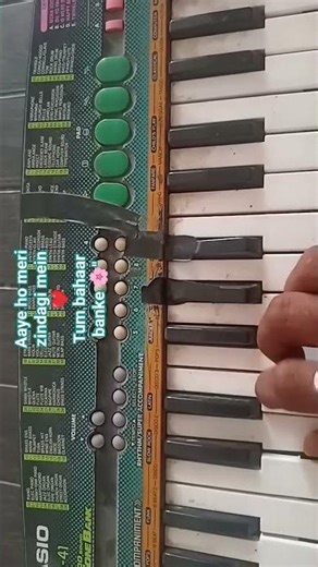 Aaye Ho Meri Zindagi Mein 🎹 Piano Cover | Heart Touching Love Song ❤️ #shorts