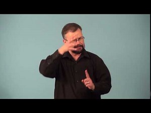 Watch how to sign 'paternity' in American Sign Language.