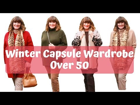 Winter Capsule Wardrobe Over 50