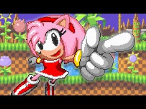 Sonic Hack - Amy Rose Modern in Sonic 1