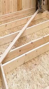 Perfect wall bracing frame connection installation works | Handmade construction