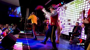 34K views · 411 reactions | Yellow Wiggle Greg Page is recovering in hospital after almost losing his life during a bushfire relief concert in Castle Hill. The 48-year-old was on stage for a reunion show with The Wiggles where he went into cardiac arrest and collapsed. More: https://bit.ly/2NEu6bU #7NEWS | 7NEWS Sydney | Facebook