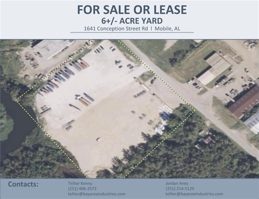 1641 Conception Street Rd, Mobile, AL 36610 - 1641 Conception Street Rd - Industrial Yard | LoopNet