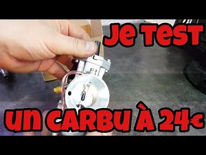 CARBURETTOR TEST AT 24€