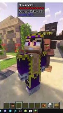 CÓMO CAMBIAR la POSE de un NPC en MINECRAFT con EASY NPC