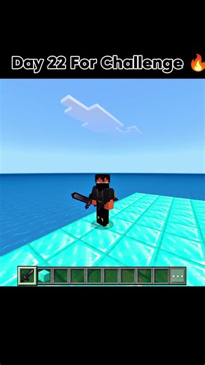 Day:-22 One Subscriber = I Place 1 One Block In Ocean Only World Challenge 🔥 #minecraft #shorts