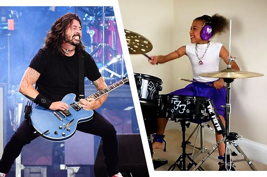 Foo Fighters - Everlong with Nandi Bushell at The Forum 8/26/2021