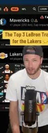 Lakers trade LeBron James? Cavs, Knicks, and Mavericks trade ideas!