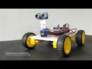 How to make an Obstacle Avoiding Robot car at Home| DIY