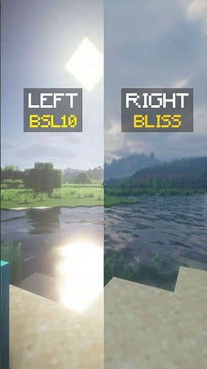 Euphoria VS. BLISS Shaders! #minecraft