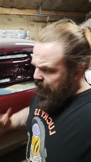 I struggled to mount the dial indicator to the motor in any position that helped index the bellhousing. After many attempts there was no way to mount our magnetic base off center and use the adjustment rods and clamps to place the indicator. I decided to make a custom tool to give me exactly what I was looking for! This dial is now set up and ready to confirm if we are in or out of spec with the centerline of the crank to the bellhousing. Godbless and Happy Hotrodding! #tools #imadethat #neat #t