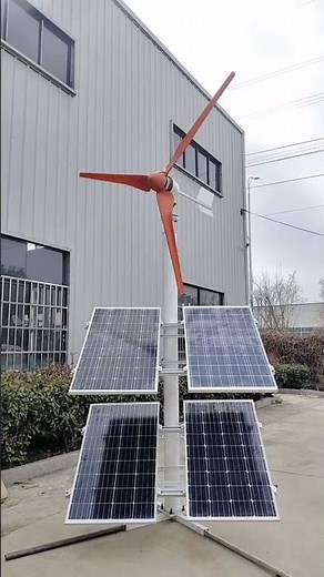 A video explaining wind-solar hybrid power generation systems.