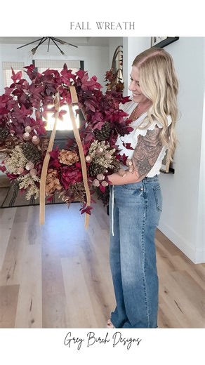 17K views · 12 reactions | Let’s make a wreath to put on the front...