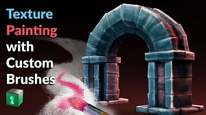 Texture Painting with Custom Brushes