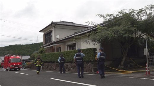 【長崎】「火をつけたのは間違いない」　やけどの回復を待ち逮捕　自宅に放火、仏間など焼いた疑い（長崎文化放送）