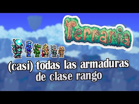 (casi) todas las armaduras de rango y como crearlas / terraria