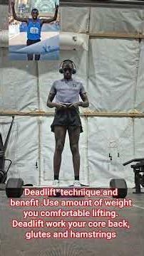 deadlift technique.heavy weights might cause back injury. Deadlift works core,back,glutes hamstring