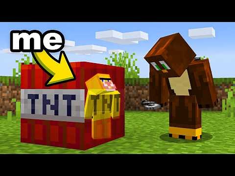 Secretly Hiding as Blocks in Minecraft