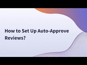 How to Set Up Auto Approve Reviews | Easy Guide for Shopify, eCommerce & Online Stores
