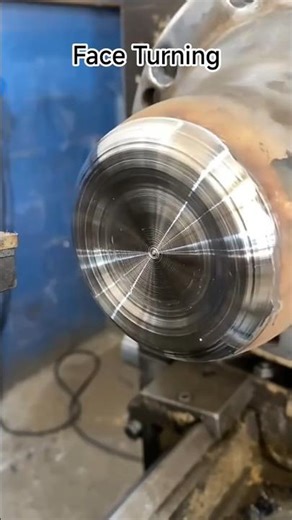 CNC Face Turning Technique #cnc #engineering #machine