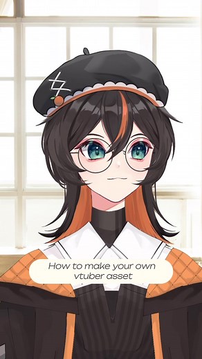 How to make vtuber asset in 5 steps 🌱 #draw #digitalart #illustration #clipstudiopaint #speedpaint #arttutorial