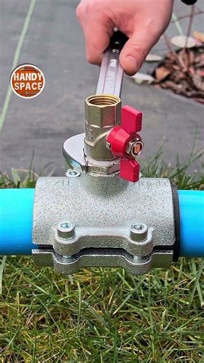 No Cutting, No Welding! Plumbing Tap In with Threads