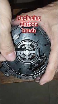 Replacing carbon brush (DENSO fan motor 168000-5370)