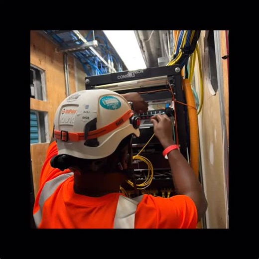 MidPoint Technology Group on Instagram: "12-strand single-mode fiber, fully tested, display ready. #StructuredCabling #MTG #TechInAction"