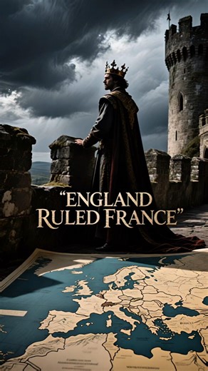 The Angevin Empire – When England Ruled Half of France #shorts #history #ytshorts