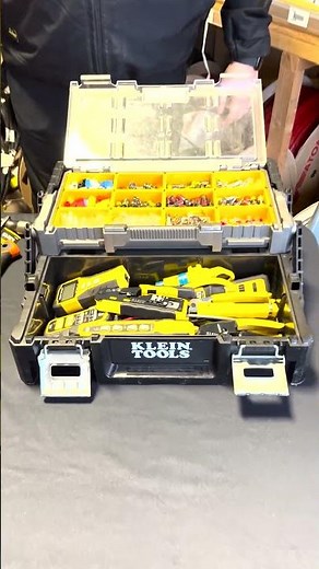 We love the Klein Tools VDV000-133 Tool Box for our VDV kit.