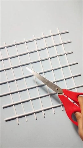 DIY paper grid idea💫🌸🤭