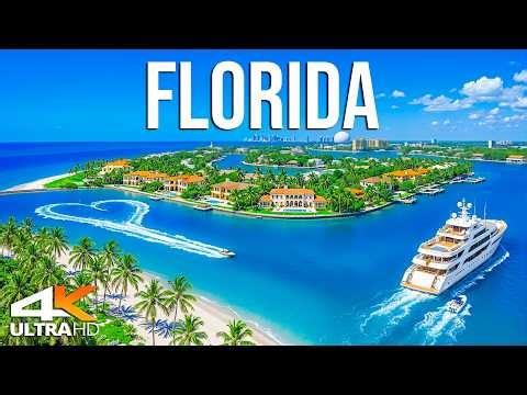 Florida 4K | Sunshine State Paradise – Miami Coast, Tropical Beaches & Iconic Skylines