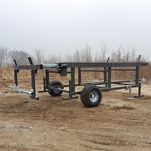 [Hot Item] Hydraulic Firewood Processor Wood Processor Log Splitter with Log Lifter Wood Table