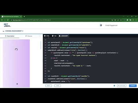Speed Typing Test | CODING ASSIGNMENT 3 | Assignments | NxtWave | ccbp 4.o