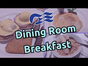 Breakfast in the Main Dining Room | Discovery Princess