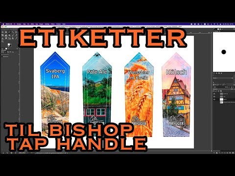 Redigere egen etikett til Bishop tap handle på 15 min (basics)