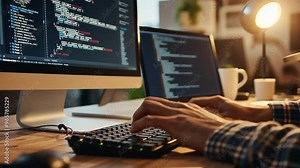 software for study bug and defect of system at office for development of cyber security technology Daylight,