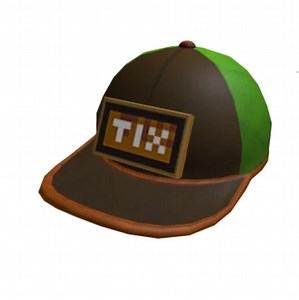 Roblox DLC Tix Cap Special Edition Hat Limited Edition *DIGITAL Code* Worldwide | Baseball Cap Hat Accessory Avatar Editor - Etsy UK