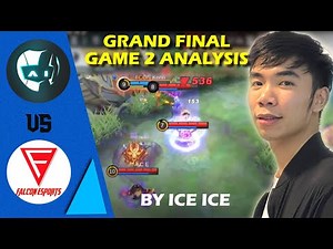 Ai vs Falcon Grand Final Game - 2 !! Analysis by ICE ICE