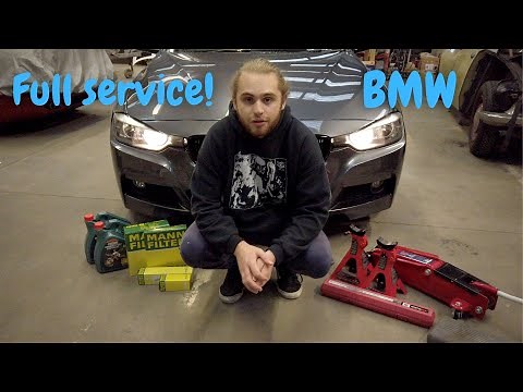 *SEE UPDATED VERSION* How to service a BMW 3 series 320d F30/F31 how to service a car